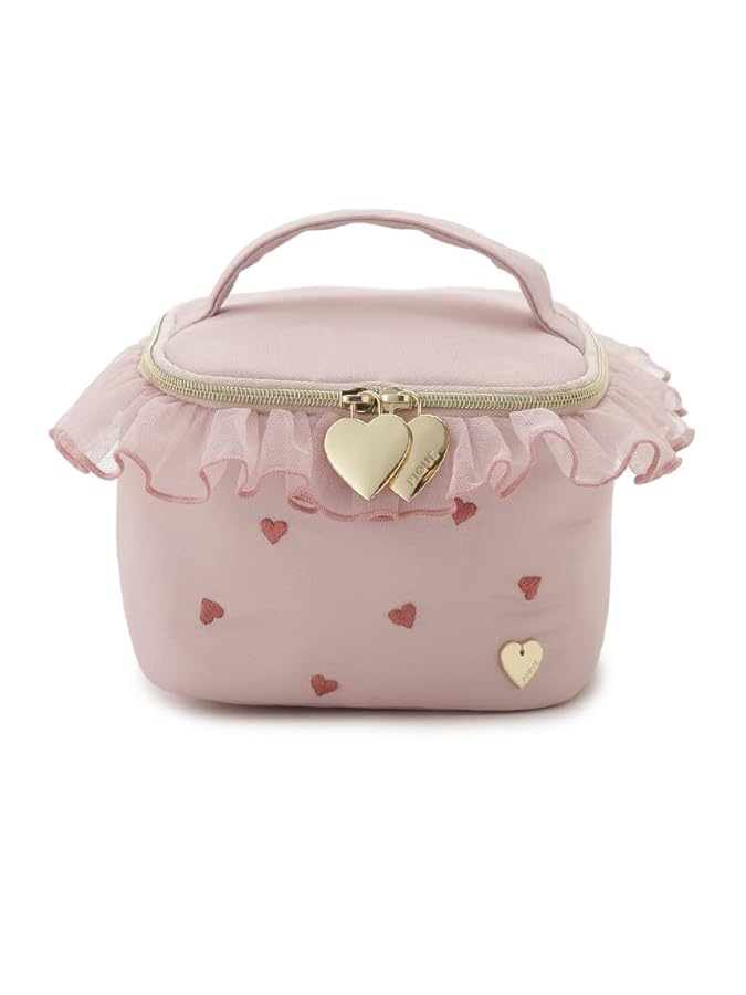 pium♥ハートドットチュールバニティ ピンク piumハートドットチュールバニティ